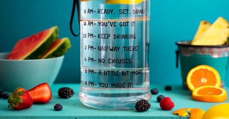 Hydration - Slices Assorted Fruits Near Water Bottle