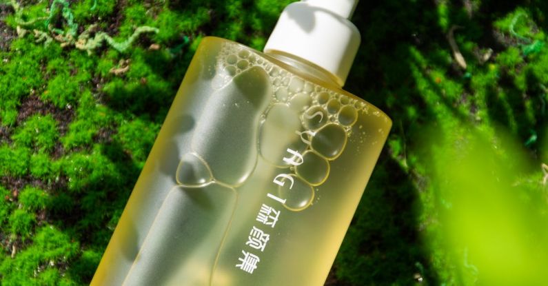 Cleansers - Bottle with a Cosmetic Product