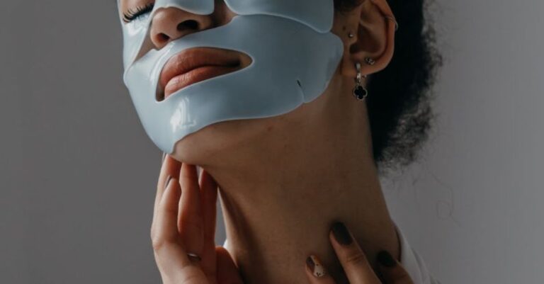 Anti-Aging - Woman with Facial Mask