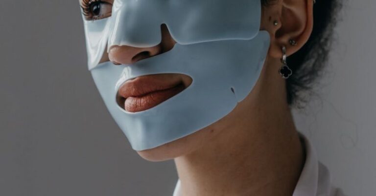 Anti-Aging - Woman with Facial Mask