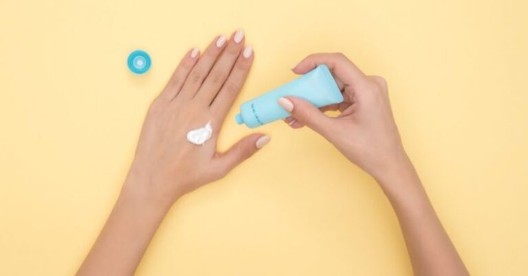 Moisturizer - Person Pouring Plastic Tube Bottle